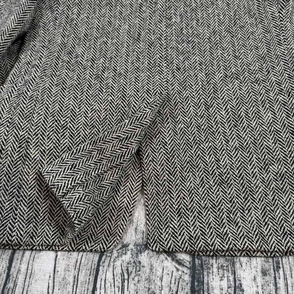 Polo Ralph Lauren Herringbone Wool Blazer Italy Blue Label 42 Brown